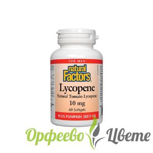 ХРАНИТЕЛНИ ДОБАВКИ Антиоксиданти  Lycopene Ликопен и тиквено семе (масло) – формула за мъжко здраве 60 софтгел капсули 